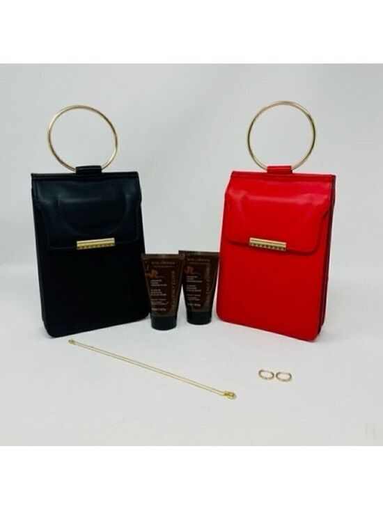 Vita Liberata Other - 6 piece set- 2 handbags, necklace, earrings and 2 Vita Liberata Tanning Elixir